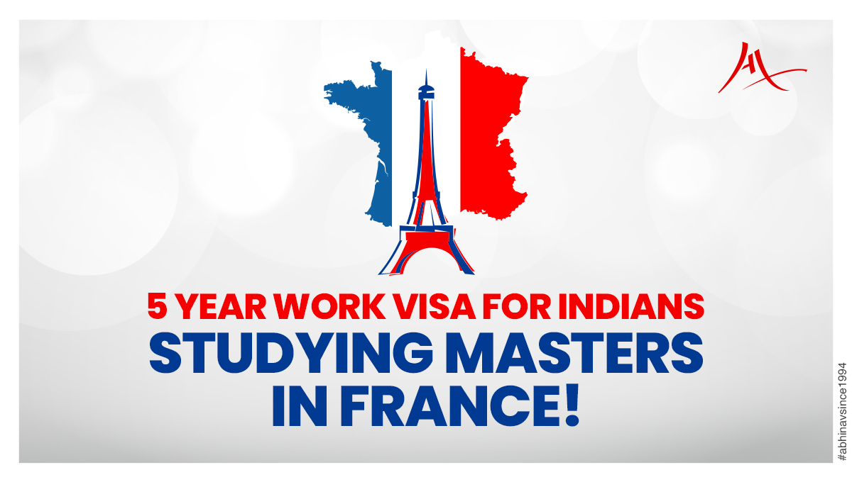 abhinavimmi's tweet photo. France welcomes talent: 5-year post-study visa for Indian students!

Apply Today: https://t.co/HMhMFQgEVU.

For more information call us at +91-8595338595.

#studyaboard #studyabroadconsultant #studyoverseas #studyvisa #poststudyworkvisa #studyinfrance #studymastersinfrance https://t.co/rECe4YSQhy