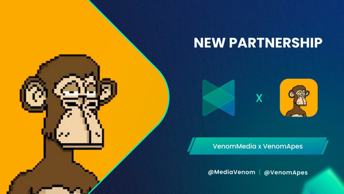 VenomMedia X VenomApes WL giveaway 🐵

10x WL spots are to be won🏃💨
1️⃣Follow <a href="/VenomApes/">Venom Apes</a> &amp; <a href="/MediaVenom/">Venom Media</a> 
2️⃣Like &amp; RT this tweet 
3️⃣Tag 3 friends
Winners will be announce after 24 hours⏰