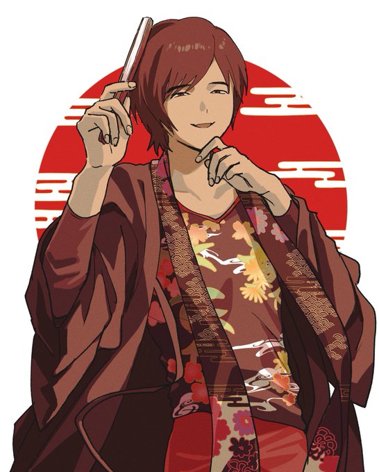 「japanese clothes red theme」 illustration images(Latest)