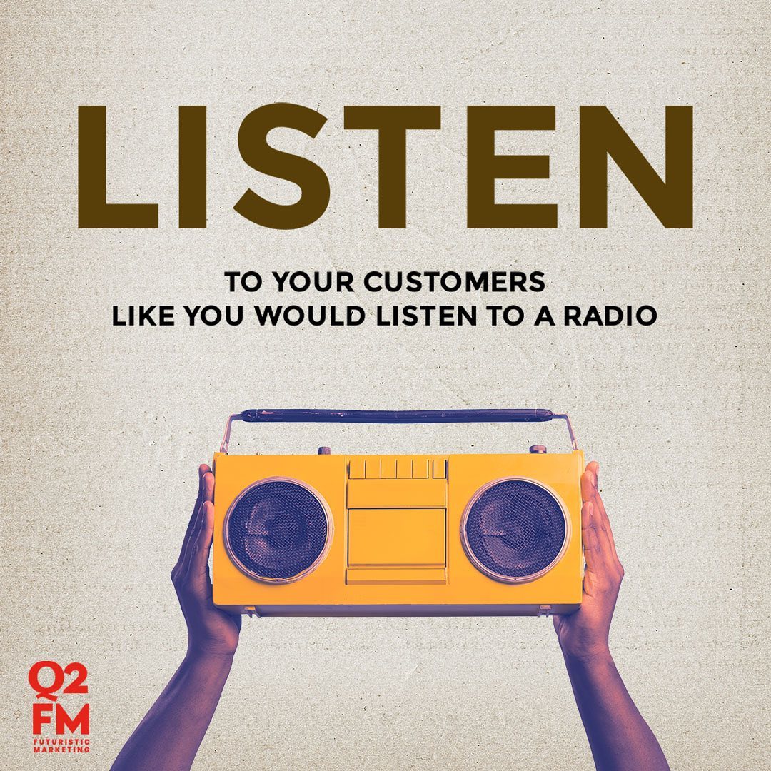 TheQ2FM's tweet photo. Customer satisfaction is our top priority.🤩
We listen to our customers and tailor our services to meet their needs 😊

#marketingdigital #marketing #agancy #socialmedia #photography #videography https://t.co/gK9gK92j4l