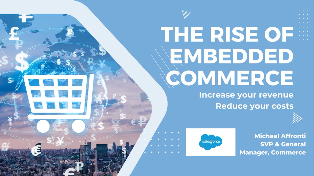 diginomica's tweet image. How an #EmbeddedCommerce strategy gets your customers from 'just browsing' to 'buy now' - by @micflash of @Salesforce bit.ly/3Y4w4W2