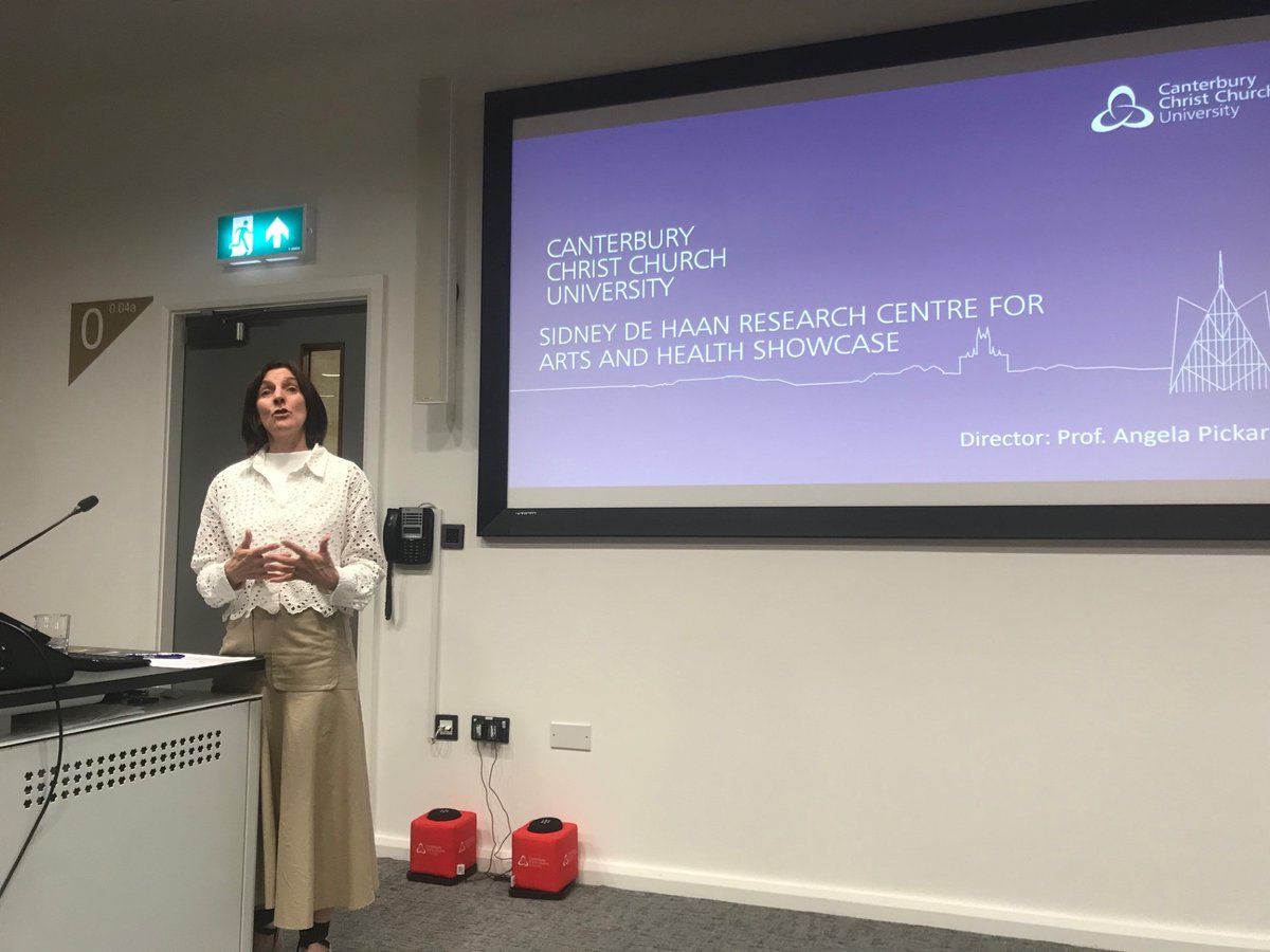 Thank you to everyone who came to our Showcase on 12th July! We hope you found the overview of the Centre and the projects we are working on insightful and valuable! #artsandhealth #artsandhealthresearch #research #university #cccu