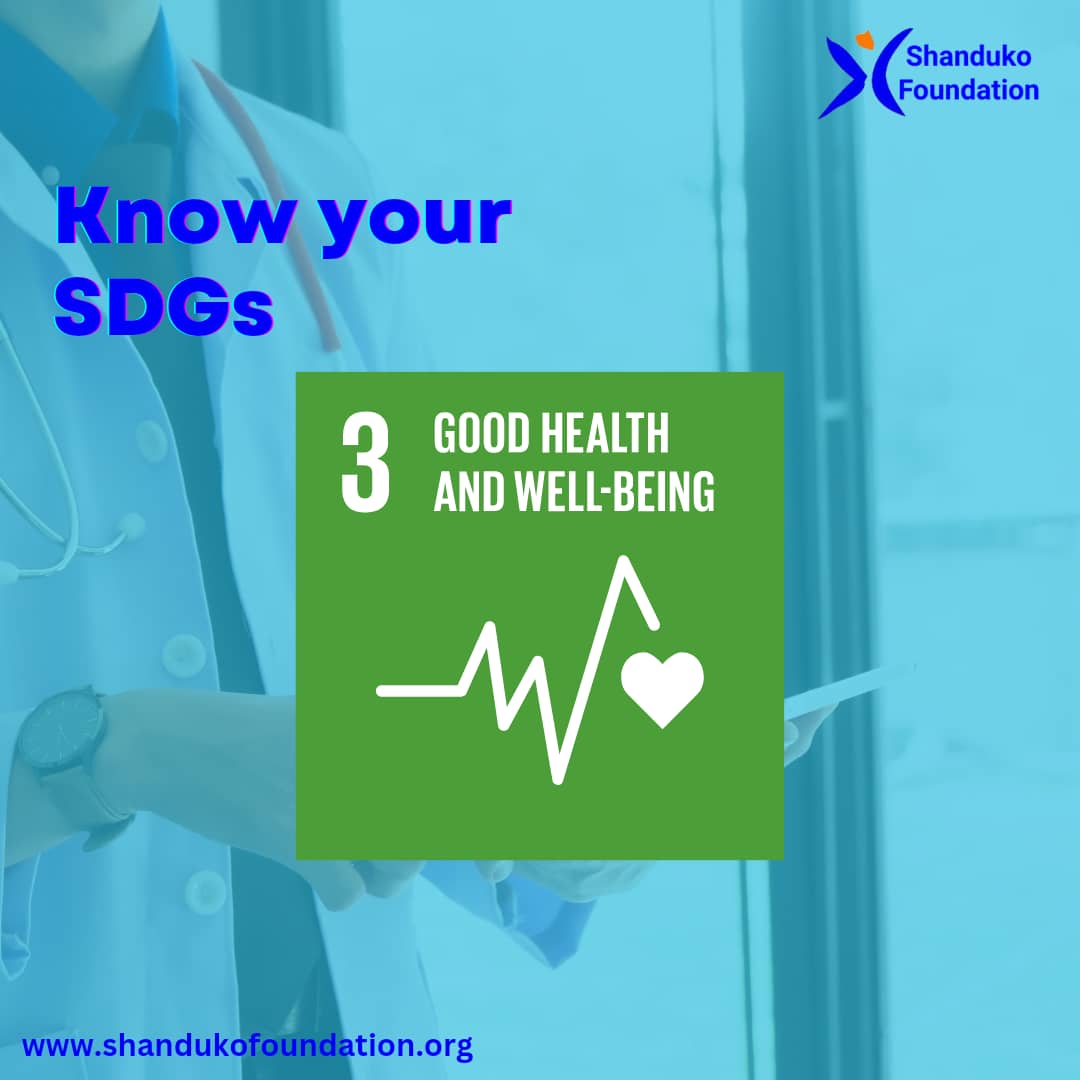 ShandukoFounda's tweet photo. It's a Tuesday and today we choose SDG #3.
"Good Health and Wellbeing"
The official wording is: "To ensure healthy lives and promote well-being for all at all ages." The targets of SDG 3 cover and focus on various aspects of healthy life and healthy lifestyle.
#KnowYourSDGs https://t.co/c1pUf8oVzC