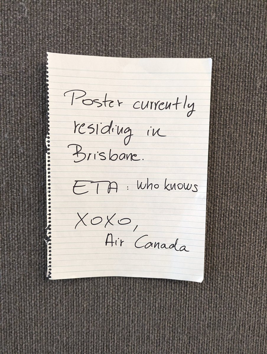 Heidi_the_geo's tweet photo. This gets my vote for best poster at #6ias @AirCanada https://t.co/NtcZwg0Bj2