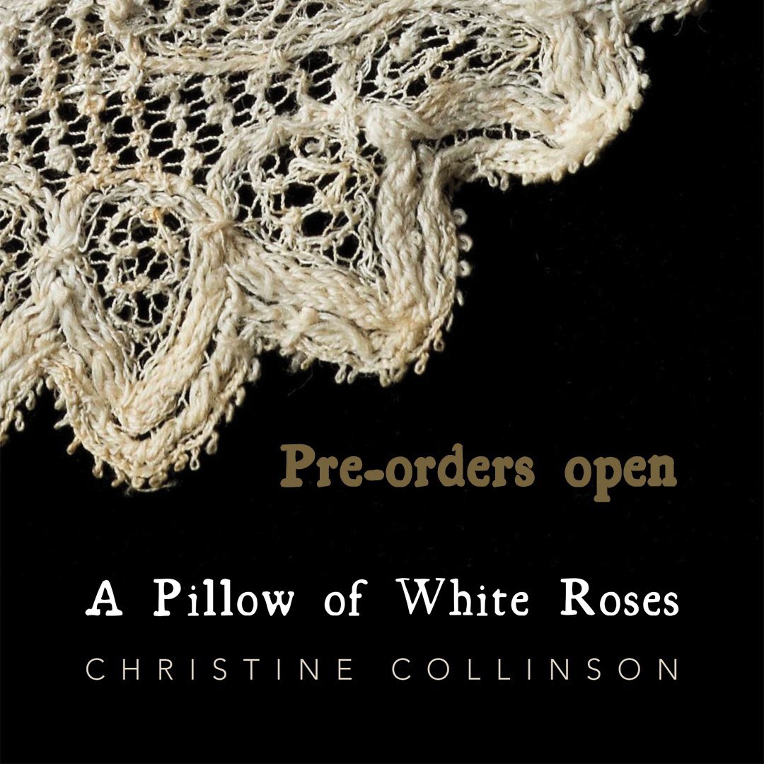 📣 Pre-orders for my historical Flash Collection are OPEN!

A Pillow of White Roses, print and digital editions, available from the @EllipsisZine website ✨📚✨