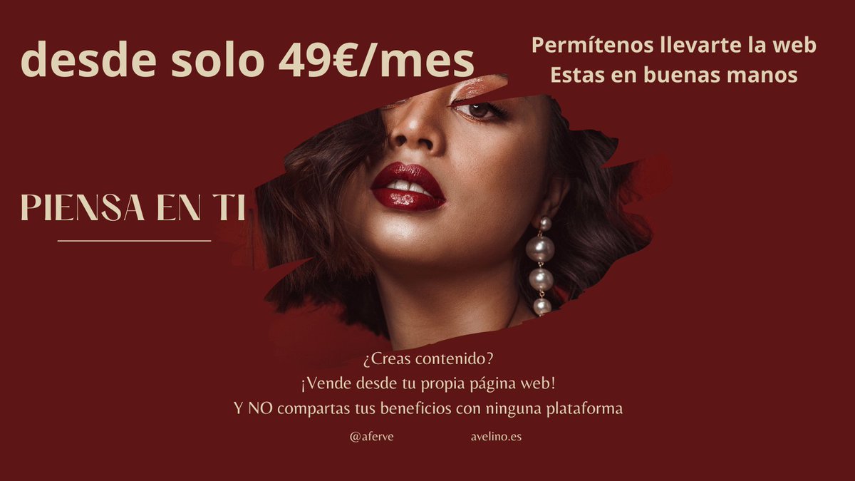 aferve's tweet photo. Una web que no podrás rechazar ... desde 49€ mensuales.
#rentingweb #webrenting #mantenimientoweb #diseñoweb https://t.co/glIyXAZEKG