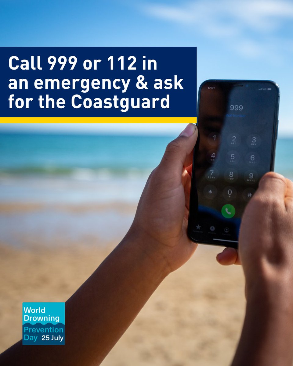 Do one thing this #WorldDrowningPreventionDay - share our lifesaving advice.

With temperatures rising, more &amp; more people are visiting the coasts across the UK &amp; Ireland. Help keep yourself &amp; others safe by sharing our #watersafety advice.

#DrowningPrevention #FloatToLive