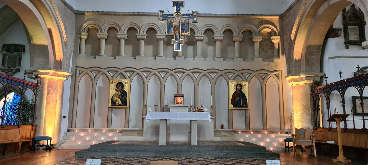 Ready for Mass on the Feastday of St James.