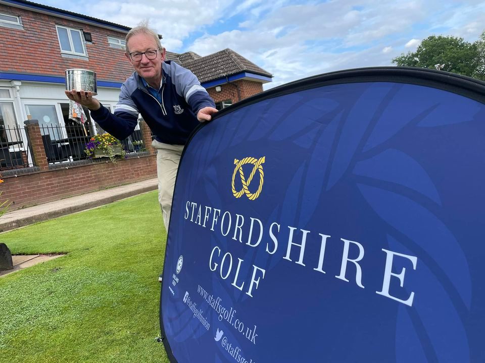 Congratulations to Mike Deeley our 2023 Senior Champion (Church Trophy) - Mike won in a play-off yesterday at Penn Golf Club following a superb 75 gross.

#TeamStaffs
#staffsgolf