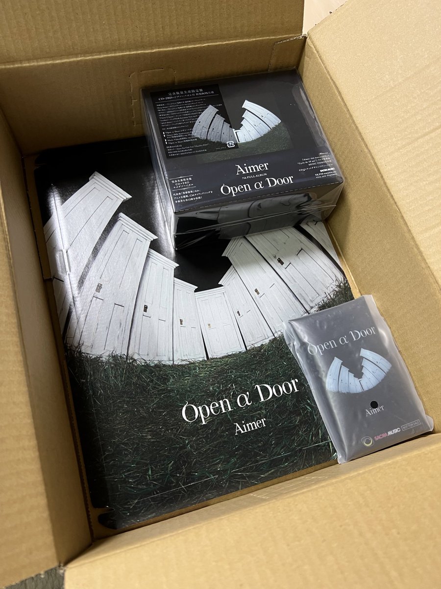 nonaimer's tweet image. 届いてたー🤭♫

#Aimer_oad