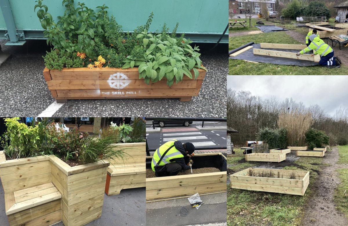 Planter building - a great way for our #youngpeople to #develop their #skills, and #showcase their work. Well done @SkillMill_Leeds, @SkillMill_Croy and @SkillMillSurrey. 
<a href="/Child_Leeds/">Child Friendly Leeds</a> <a href="/SurreyChoices/">Surrey Choices</a> <a href="/SYPFund/">Surrey Young People's Fund</a> <a href="/thameswater/">Thames Water 💧</a> <a href="/TfL/">TfL</a> <a href="/kiergroup/">Kier Group</a> <a href="/TarmacLtd/">Tarmac</a> <a href="/TempleLeeds/">Temple Leeds</a> <a href="/KirkstallForge/">Kirkstall Forge</a>