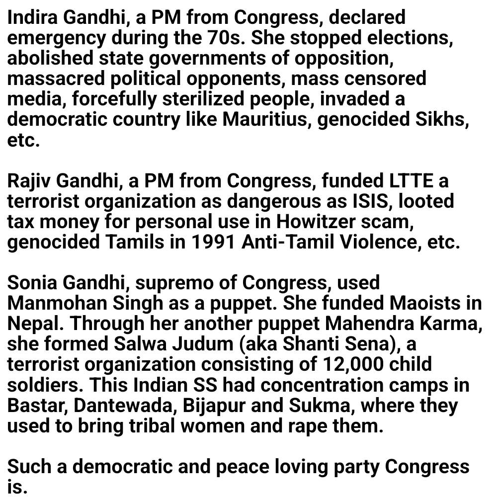radicalatheism's tweet photo. Most democratic and peace loving party of India https://t.co/bFVzm0fVEU