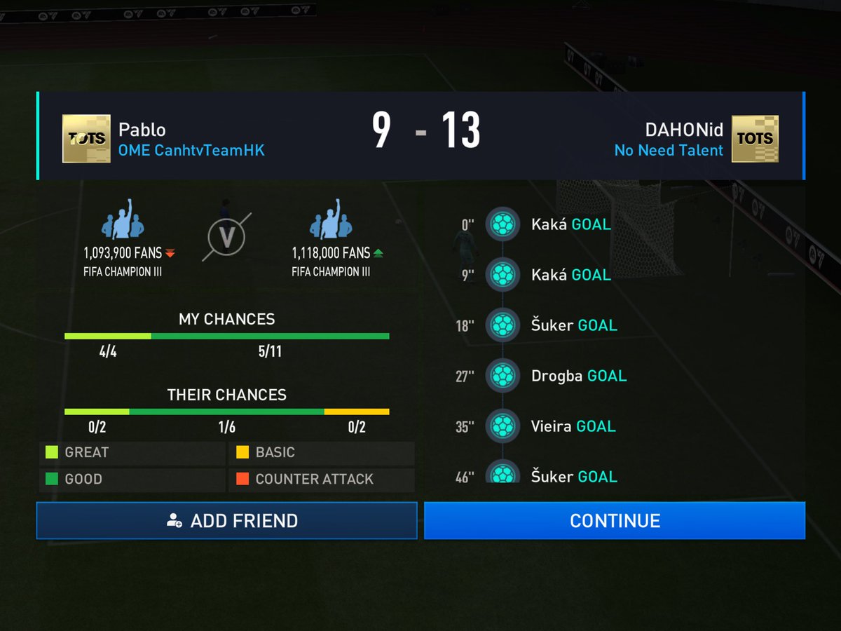 hardnightsday's tweet photo. @EAFIFAMOBILE Is it going to eliminate cheats? https://t.co/vITVOrUj9l