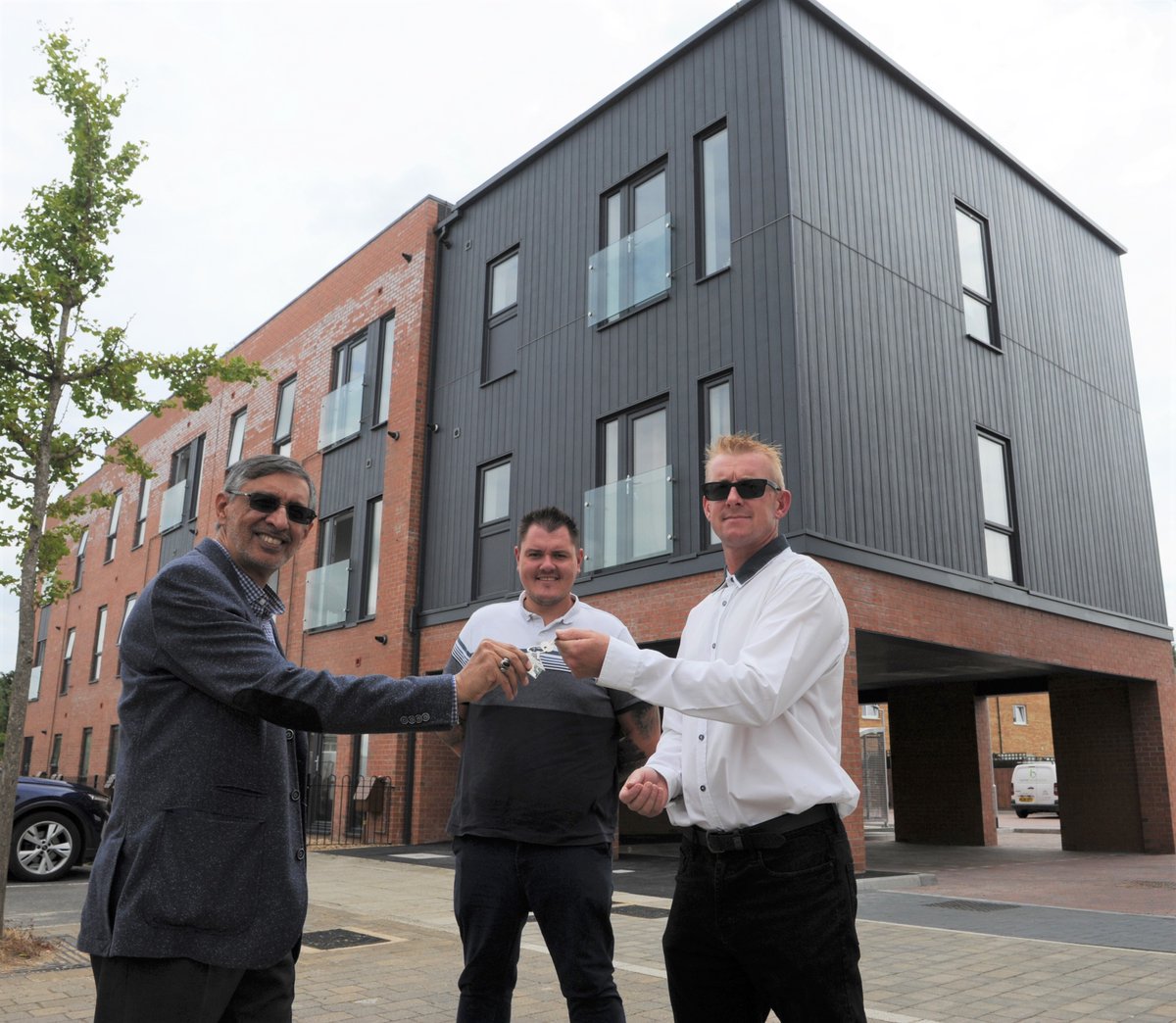 Successful handover at Drake Avenue in Hempstead, Peterborough for our client <a href="/CrossKeysHomes/">Cross Keys Homes</a>. This development is contributing to the housing need for the cities residents, and has delivered 33 high specification, affordable rent flats.

Great work team!