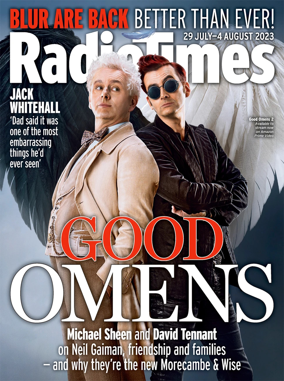 David Tennant and Michael Sheen - Radio Times