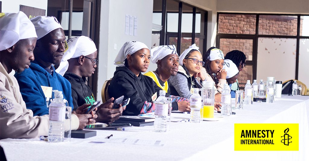 amnesty_zim's tweet photo. Its Day 2 of the  @amnesty_zim #YouthPowerAction2023 Human Rights Training . 

Today, participants will learn about campaign strategy development and how to develop effective campaigns in defending human rights. 

Follow us for updates!

@AmnestySARO https://t.co/1rJGEocNGw