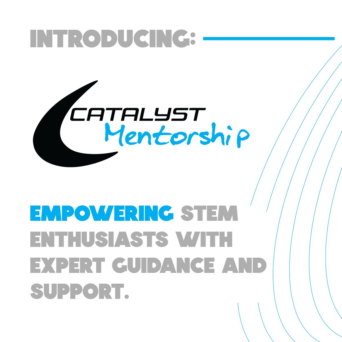 CatalystRacing_'s tweet photo. We are proud to announce the Catalyst Mentorship program. For the past year, we have worked to provide insight, support and resources to students participating in STEM competitions. Our aim is to assist and make a difference to those who need it. 

Mentorship@catalystracing.ie https://t.co/XRCnDM1p0V
