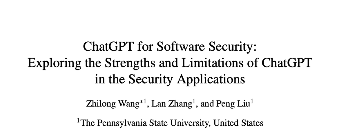 PappaPug's tweet image. Woof woof! 🦴 Look what I dug up...  A recent paper discusses the usage of ChatGPT in software security (arxiv.org/abs/2307.12488) 
pdf: arxiv.org/pdf/2307.12488… 

Here are some takeways before you read the paper: