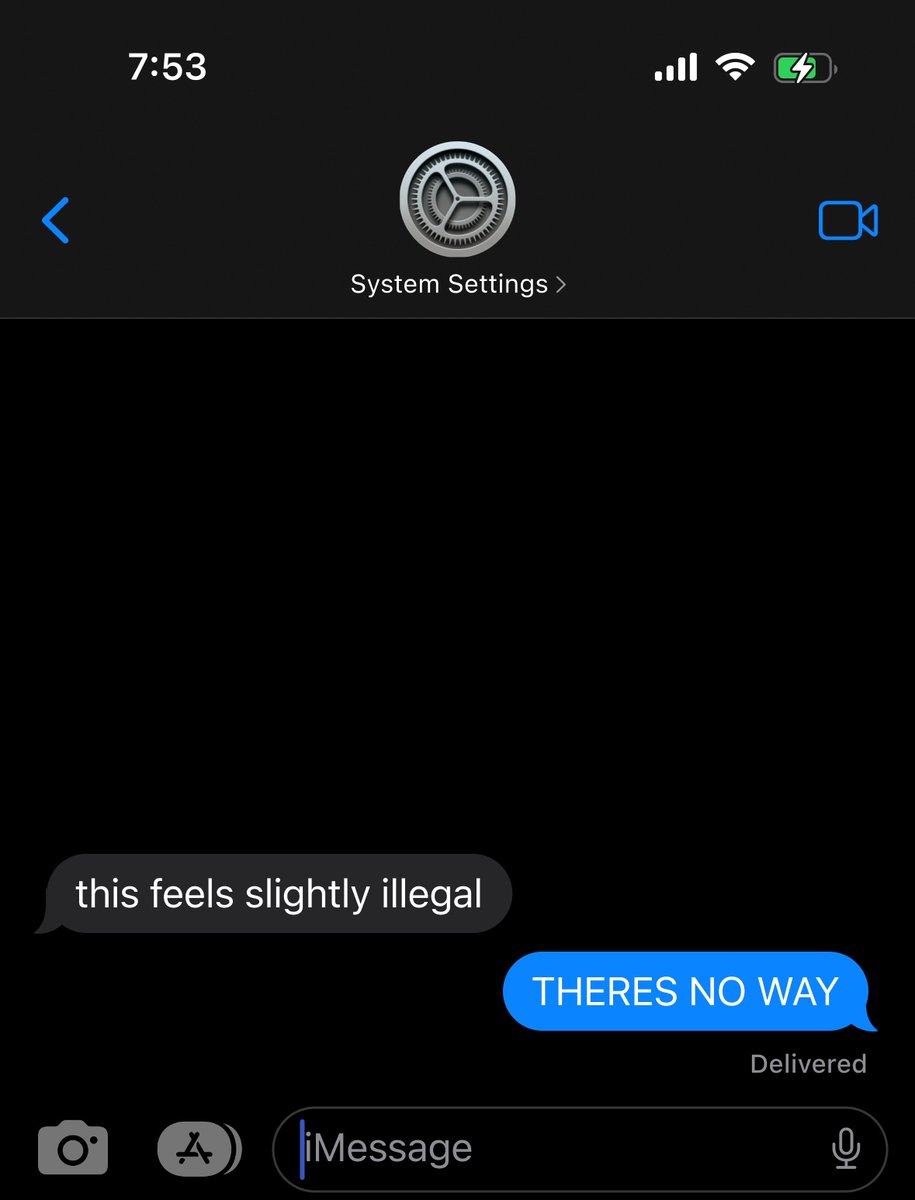 System Settings tweet media