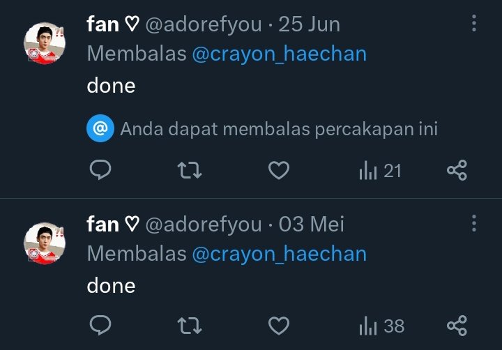 tadi pake random picker cuma lupa bgt ga ke ss :(( pas cek akunnya ternyata sering bgt nih ikut giveaway crayonhaechan, kesabaran membuahkan hasil gatuh wkwkwkw ga salah deh milih pemenang 🤭

SELAMAAAAT <a href="/adorefyou/">fan ♡</a> !!
dapet 1 set cahol fullsun! dm 1x24 jam for claim 🫶