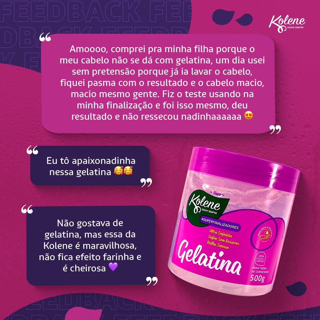 CabeloKolene's tweet photo. Quem mais aqui ama essa Gelatina?

#Kolene #KoleneDesdeSempre #KoleneDesdeSempreCuidaComoaGente #CabeloKoleneSim https://t.co/etS6SkNXLo