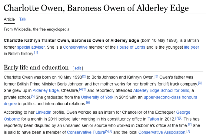 Wkipedia has been updated