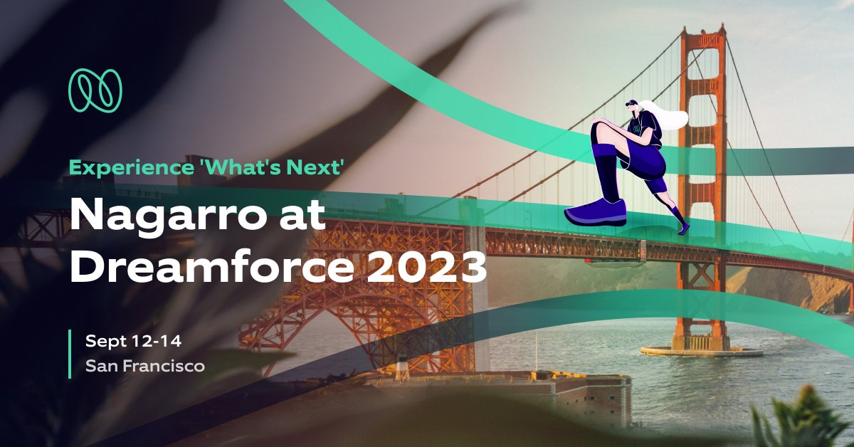 #Nagarro is excited to be back as a sponsor of Dreamforce 2023! Meet our Salesforce experts at the booth, and discuss how we can help you navigate your ‘What’s Next?’ &amp; explore the new face of #CX with AI. Connect with us: nagarro.com/en/services/cr…
#DF23 #NagarroAtDreamforce
