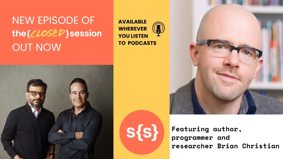 Pondering #AIAlignment with acclaimed author Brian Christian. Exploring the influence of reinforcement learning and the 'frame problem' in AI. What does it all mean? Listen to the podcast to find out! superset.com/feed/season-4-…