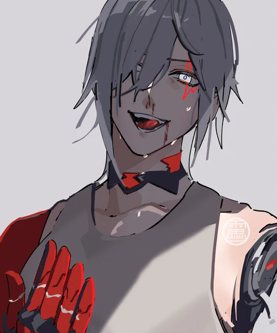 # リプで来たセリフで一コマ描く   「かかってこいよ」 ふーちゃんで