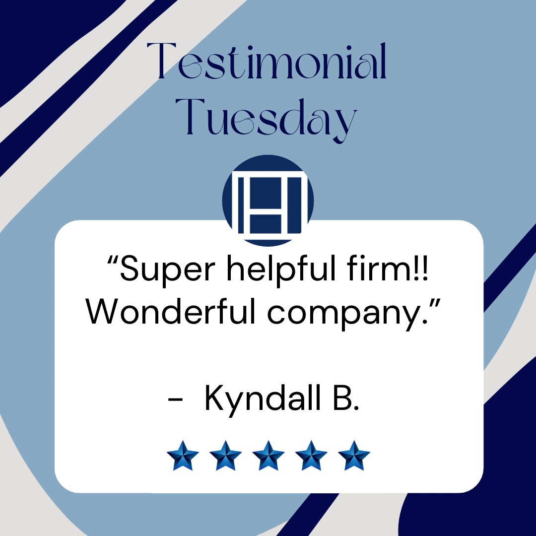 HGDLawFirm's tweet photo. It's Testimonial Tuesday at HGD! Take a look at what some of our clients are saying about us and you will agree that our clients are our BEST advertisement! 
•
• 
•
#testimonialtuesday #heningergarrisondavis #hgd #hgdfamily #bhamlawyers https://t.co/hCbQDhERaT