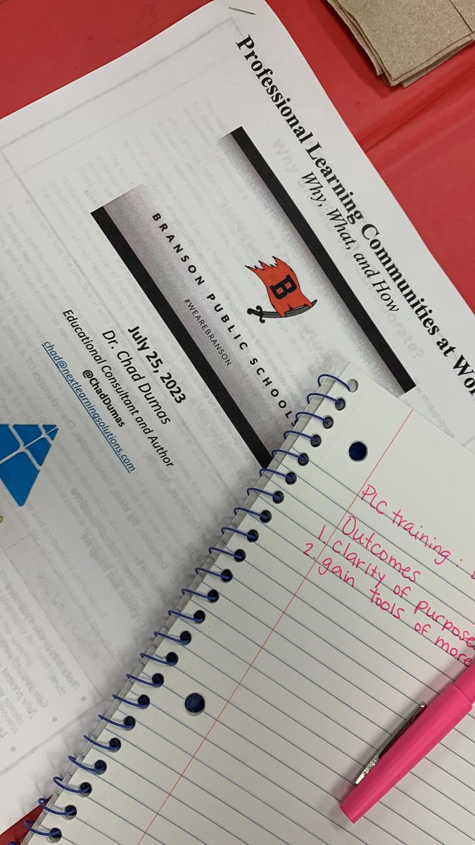 MrsTeders's tweet photo. @ChadDumas Excited to get learning today! #PLC @SolutionTree https://t.co/8C2lhXErvm