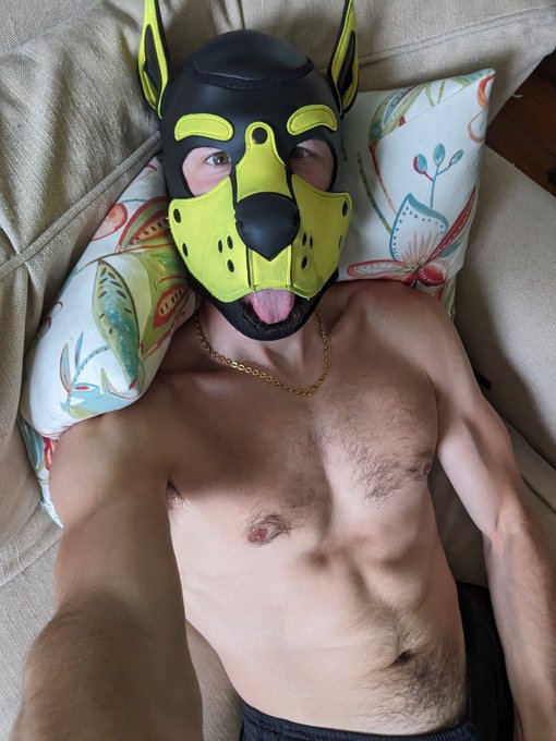 Relaxing on my couch after a workout. Wanna join me? https://t.co/vOAsNMEi6P