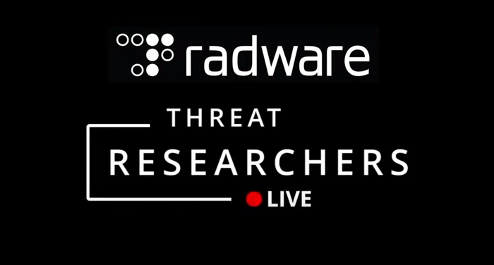 Discover the fascinating world of Threat Researchers Live hosted by Radware's Threat Intelligence team!  
Now, you can also enjoy shorter versions with Threat Researchers Shorts on YouTube: ow.ly/iLLQ50P6xvj