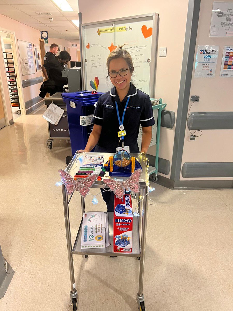 Quince ward Bingo Day for patients !! 🥰Come and join us 😊🥰 #PatientCare #Patientwellbeing  #nhs