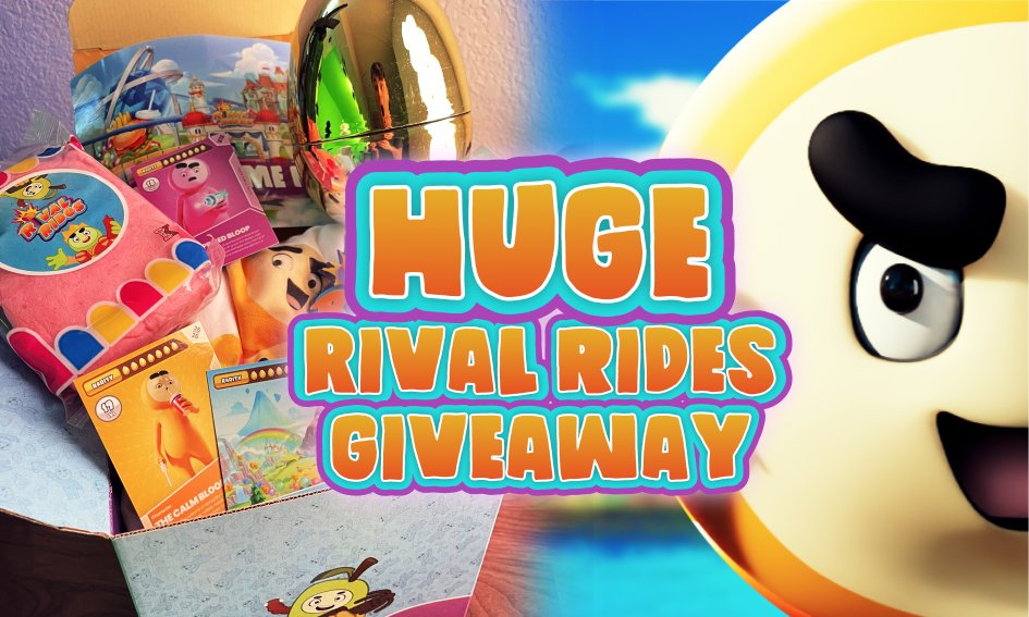 RivalRides's tweet photo. 🎉 Join our giveaway to win amazing prizes! 🎁

1️⃣ Real-Life Loot Box
2️⃣ 5 In-Game Costumes
3️⃣ 5 Discord Nitro Subscriptions

Enter daily for more chances to win. Good luck to all! 🍀✨

👉 ENTER NOW: https://t.co/9VqN2WQvaB

#vr #rivalrides #giveaway https://t.co/9vyLoKI7Tn