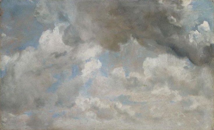 sophrisyne's tweet image. clouds in John Constable’s paintings