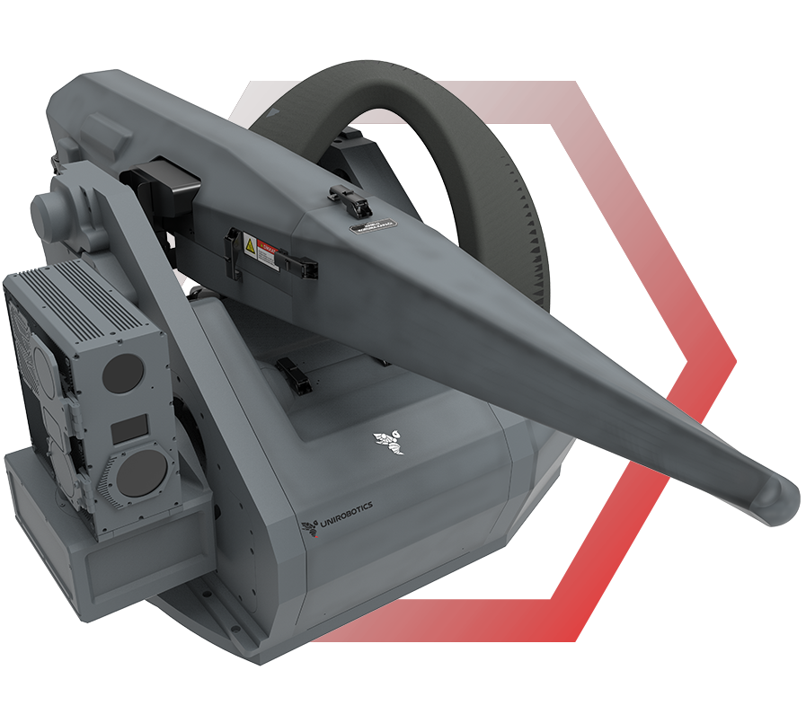 TurkishCentury's tweet image. #Unirobotics&apos; #Trakon #Targan RCWS can be configured with 12.7x99mm HMG or 40mm automatic grenade launcher (MK-19) for both air and surface targets. It&apos;s sully integrated with #Havelsan&apos;s #ADVENT BMS to be used aboard #Hisar-class OPVs of the Turkish Navy, #IDEF #IDEF23 #IDEF2023