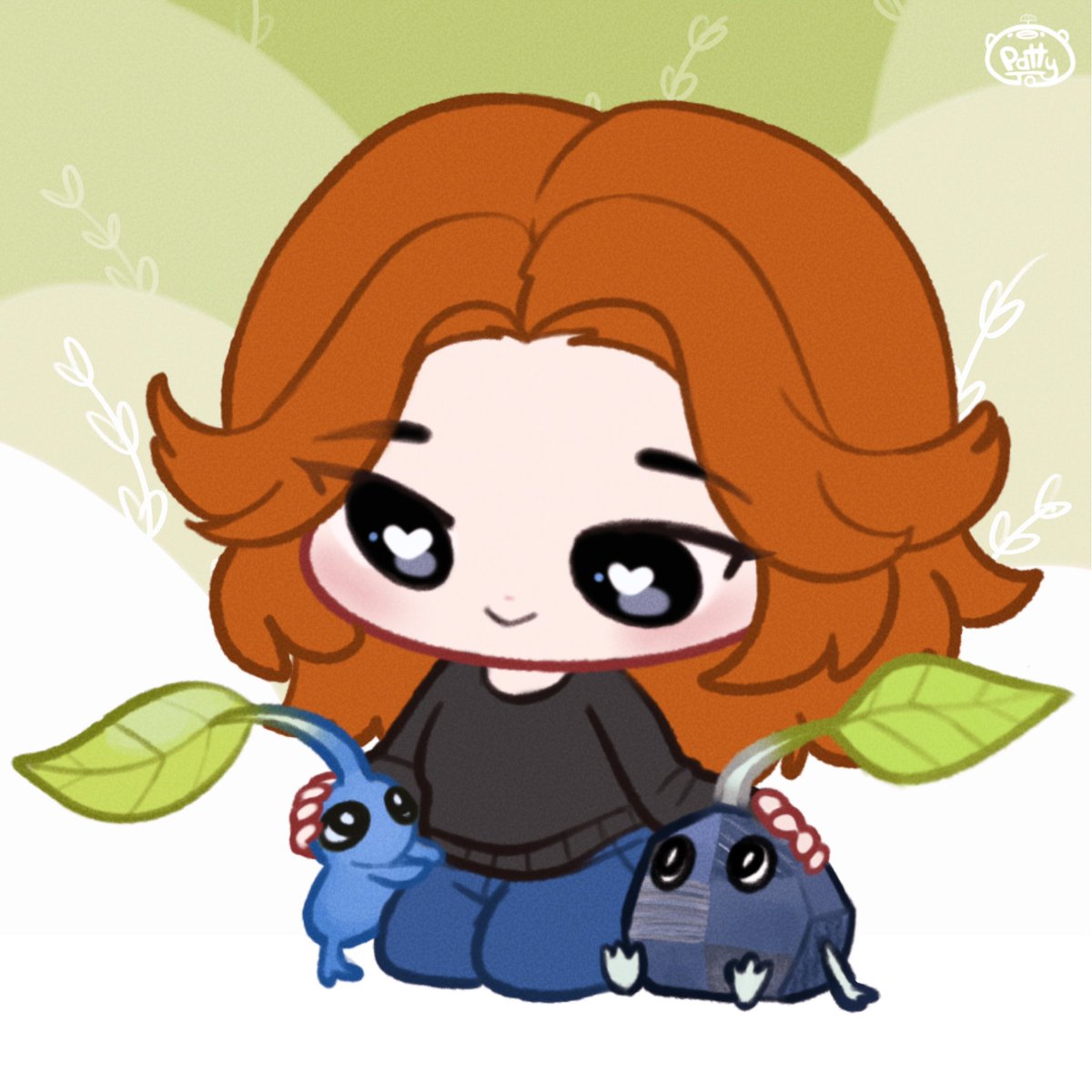 Amazing commission by <a href="/Pattyto_/">ρᥲttყ🍂comms/shop open</a> thank you! 🥹🌱 #pikmin