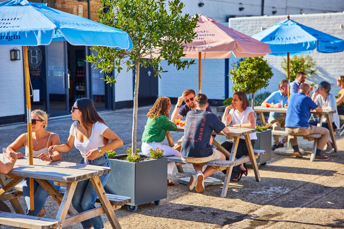 haymansgin's tweet photo. Enjoy a refreshing G&T in our urban garden every Friday 12-5pm at London's Favourite Gin Distillery*. No bookings needed - just pop in! #londondistillery #gindistillerylondon #londongin
*as voted by Tripadvisor https://t.co/EAUGOa0niW
