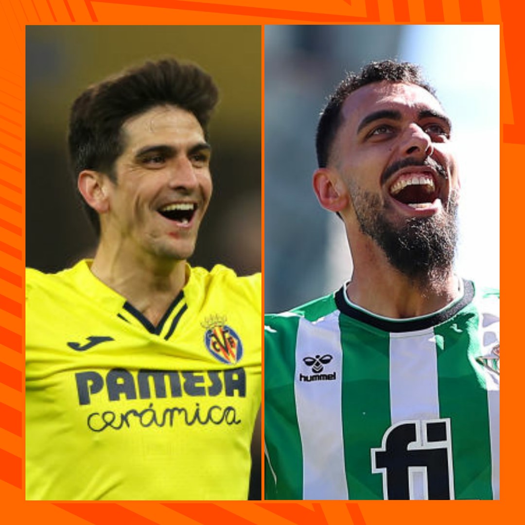 UEFAcom_es's tweet photo. 🫢 Quién acabará con más goles este curso⁉

❤ @GerardMoreno9 
🔁 @BorjaIglesias9 

#UEL https://t.co/7iBK60tNkZ
