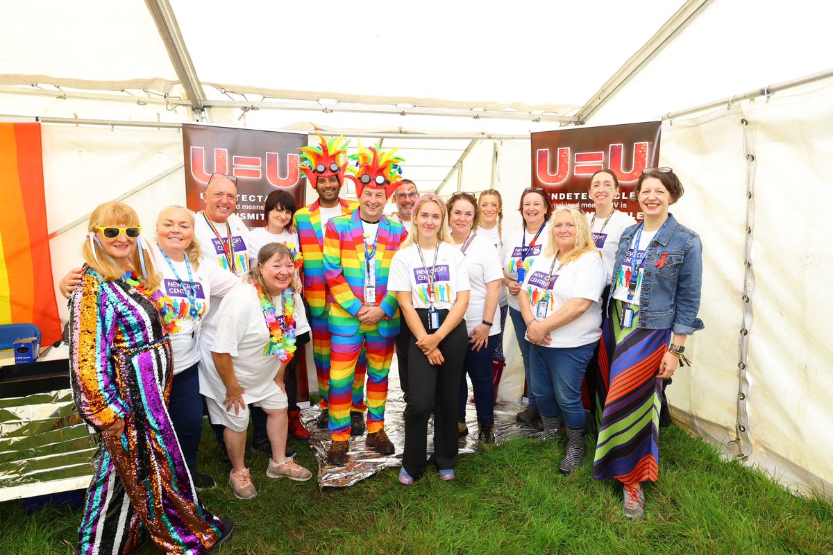 Despite the ☔️ at the weekend, a great time was had by <a href="/NewcastleHosps/">Newcastle Hospitals</a> staff at the Blue Light Breakfast &amp; Pride March 🌈  Massive thanks to all New Croft staff in the health zone &amp; everyone who visited our recruitment stall. For current vacancies 👀 👉 careers.nuth.nhs.uk