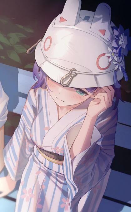 浴衣サキ #ブルアカ