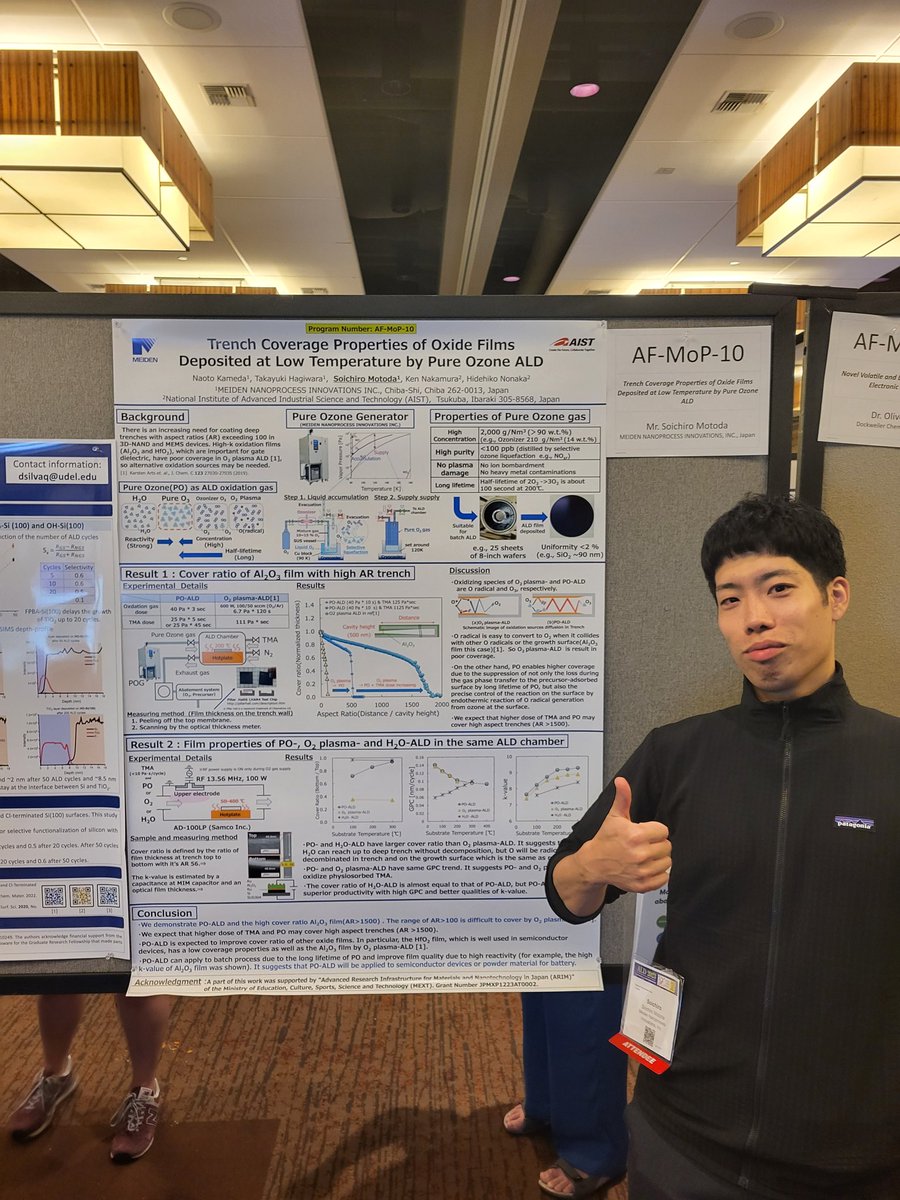 chipmetrics's tweet photo. Hox! Novel ozone generator developed specially for conformal thin films to meet extreme high aspect ratio challenges. #TestedWithPillarHall. Great work by Meiden Nanoprocess Innovations, Soichiro Motoda and the team. Congrats!
#ALDALE2023 #PillarHall https://t.co/4IssclM1Z7