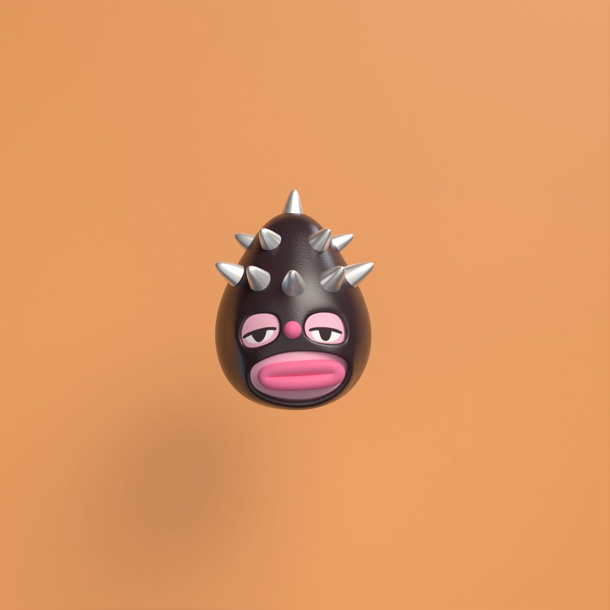 I had to make my <a href="/lilclownsnft/">lil clowns</a> in 3D, they're too cute to resist 🤡🧡