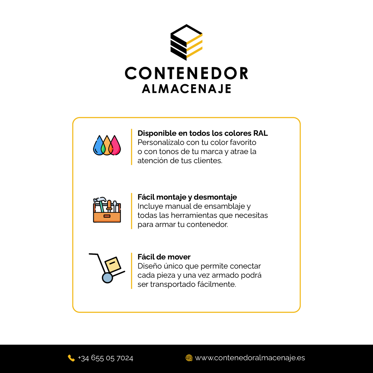 c_almacenaje's tweet photo. Inicio de semana y que mejor forma que con un almacén seguro. Les compartimos nuestros únicos Accesorios para contenedores desmontables.
.
🌐 https://t.co/XWybB6fmn9
📫 info@contenedoralmacenaje.es
.
 #almacenseguro #negocioúnico #contenedoralmacenaje #iniciodesemana https://t.co/Y4D5VJVA9v