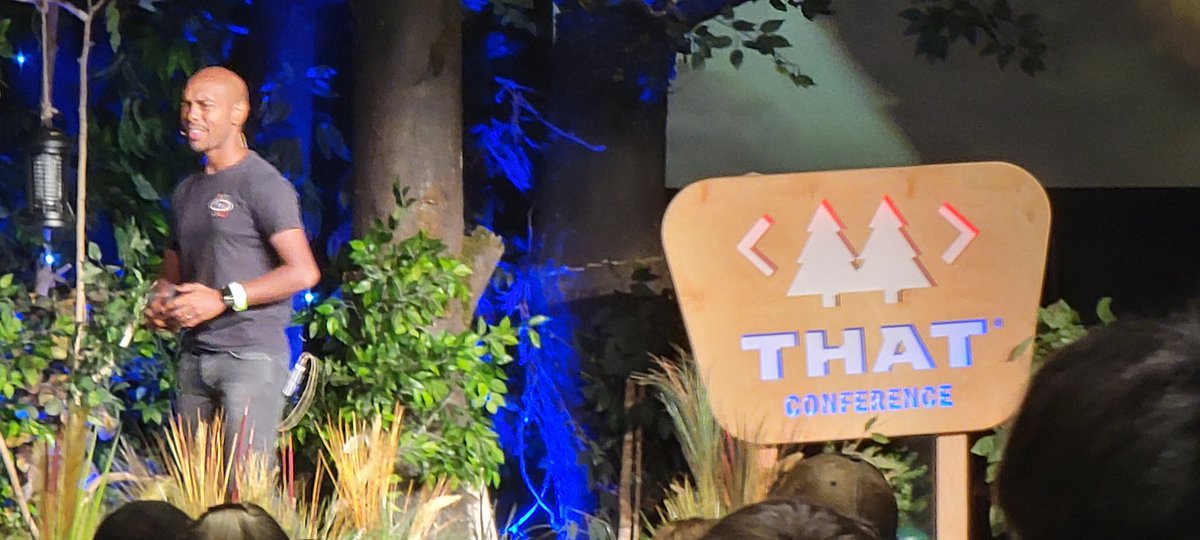 kziegler's tweet photo. Love the energy from @TejasKumar_ at @ThatConference! https://t.co/eqkZwtO2Mc