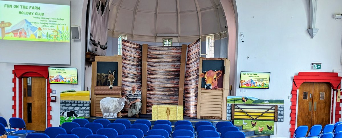 Last chance to book! Limited spaces still available...
cheambaptist.net/Articles/66293…
#funonthefarm #holidayclub #cheam #sutton #cheambaptist