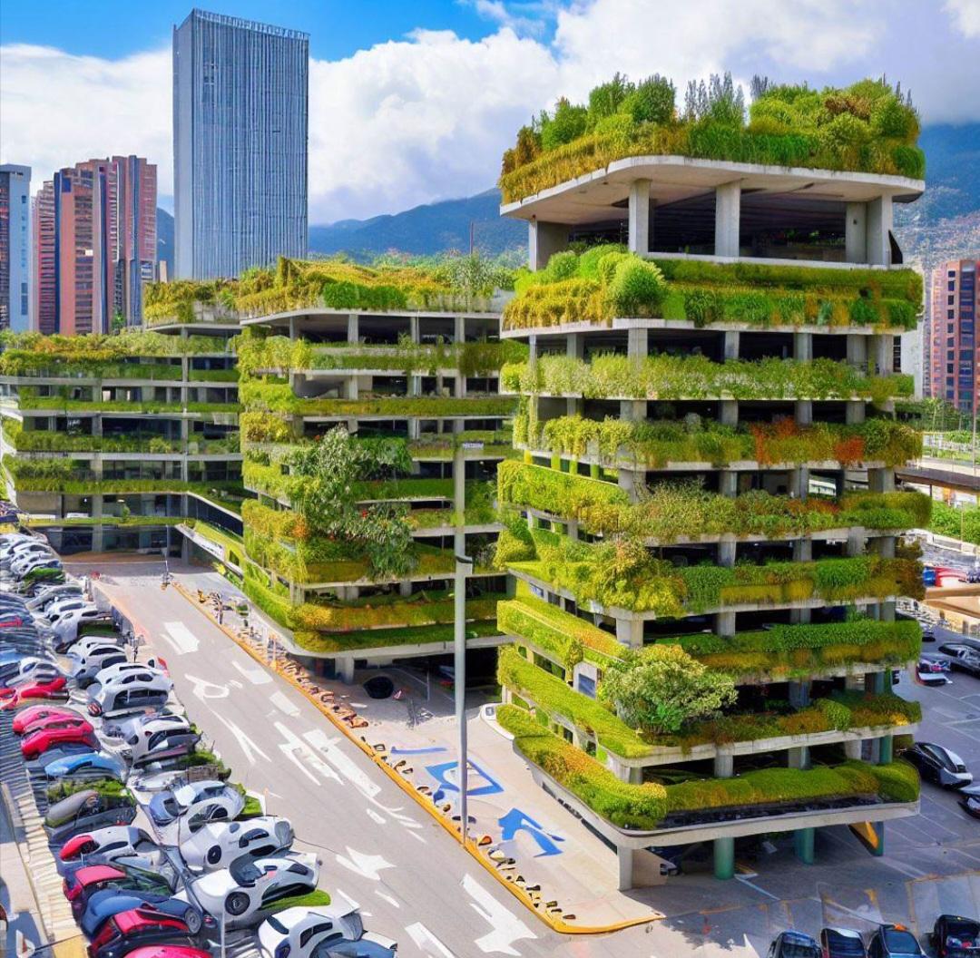 lucasgomezcuart's tweet photo. Que tal si en Medellín hiciéramos edificios verdes, de parqueaderos en altura, al lado de cada estación de transporte público  y el metro, para incentivar el uso del trasporte colaborativo sobre el individual y quitarle la presión y tráfico a las vías . Por que no soñamos con una ciudad bonita, práctica, eficiente, ecológica, que nos haga sentir orgullo a todos. @camacolantioquia @proantioquia @Mauriciotobonf @FicoGutierrez @JDValde