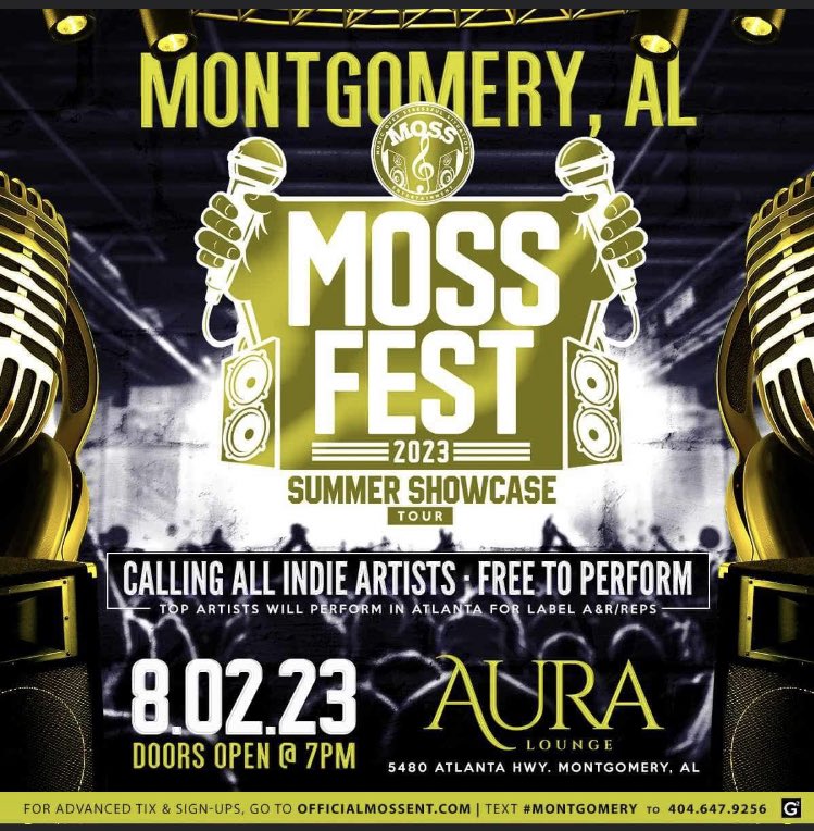 MacioTheDon's tweet photo. Come watch me live at the Moss Fest Summer Showcase next week on 8/2 at the Aura Lounge! Supporters are welcomed and greatly appreciated! Thanks in advance and I’ll see you there! Use the link below to grab a ticket in advance! #MCBURNEM #MaloneMusicPromo

https://t.co/dm5n6t1XVe https://t.co/K6irBZ6vsz