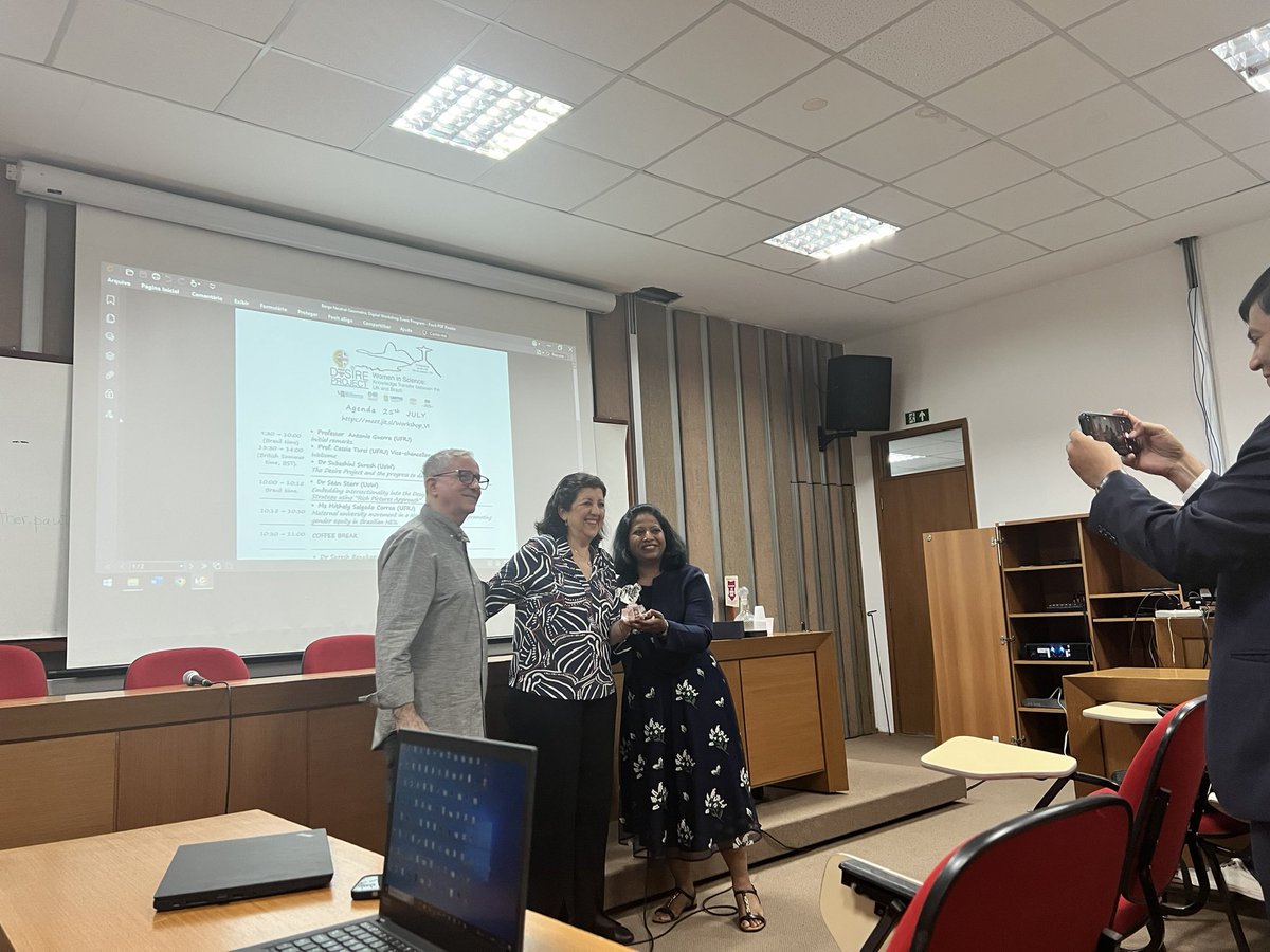 seanstarr's tweet image. A wonderful knowledge exchange event held at Universidade Federal do Rio de Janeiro led by @DrSunashini and @SRenukappa. Proud to be part of an important agenda for all organisations - equity, diversity and inclusivity. @wlv_uni @PrashantPillai3 #intersectionality #leadership